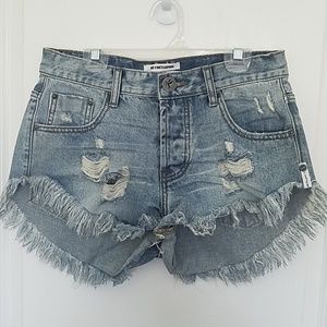 Jean shorts